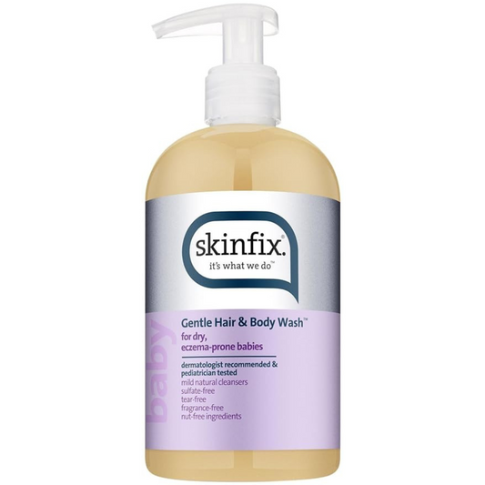 Skinfix Gentle Hair & Body Wash - Fragrance Free - 370ml